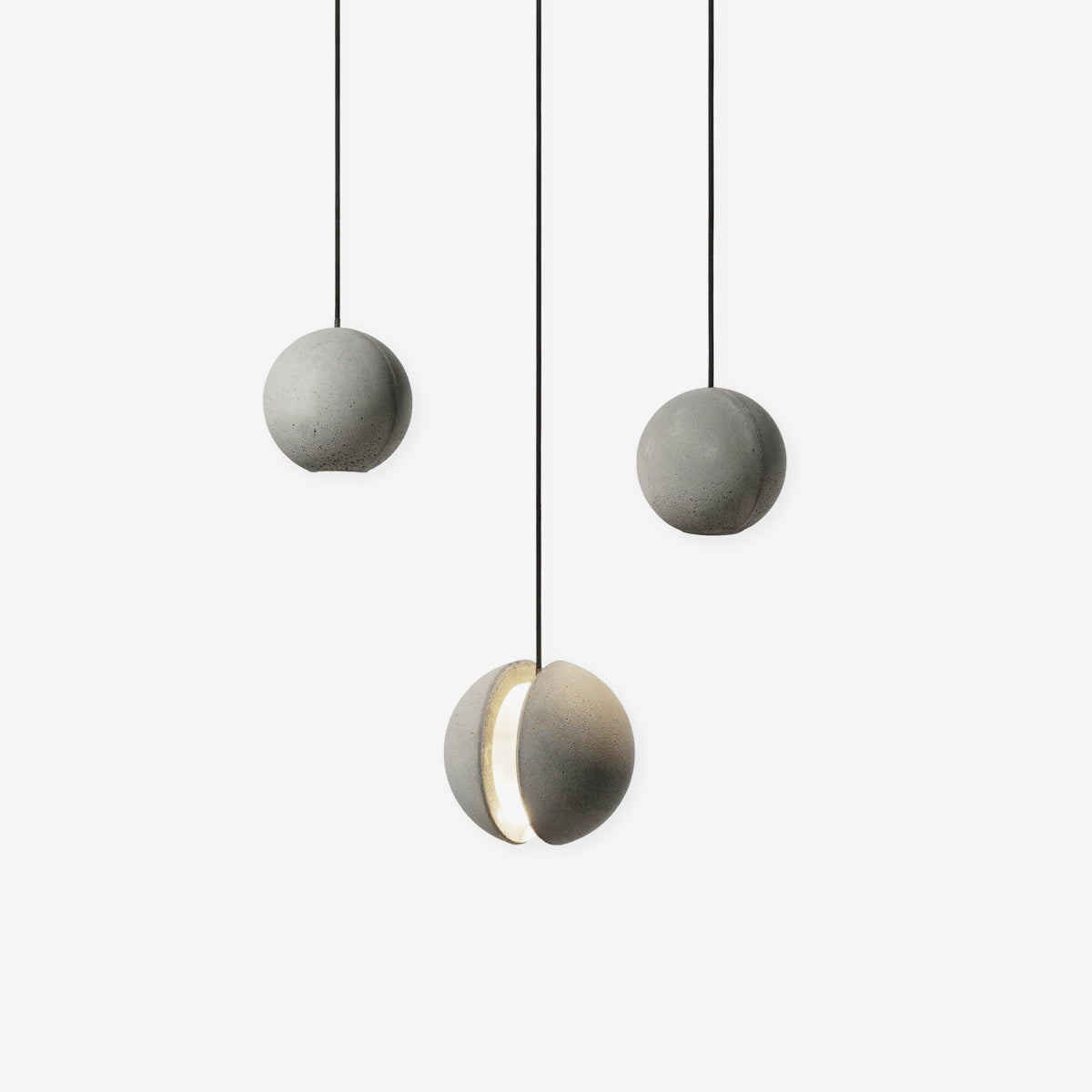 Efirra Concrete Pendant Light-Moonnatur