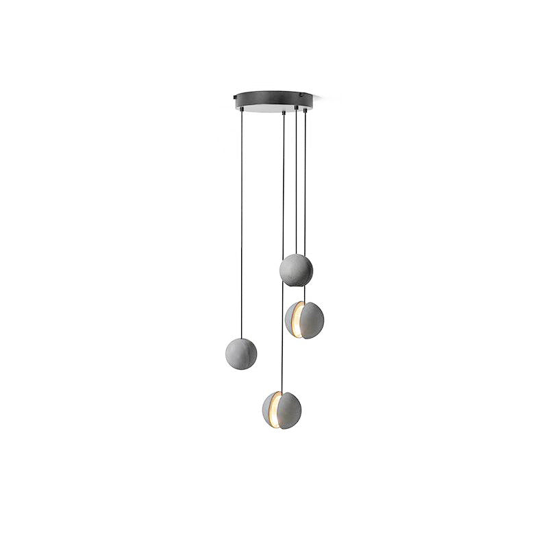 Efirra Concrete Pendant Light-Moonnatur