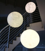 Lathenwren Fibreglass Pendant Light-Moonnatur