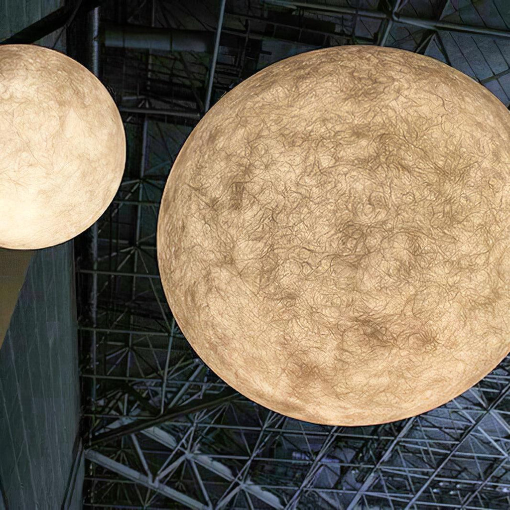 Lathenwren Fibreglass Pendant Light-Moonnatur