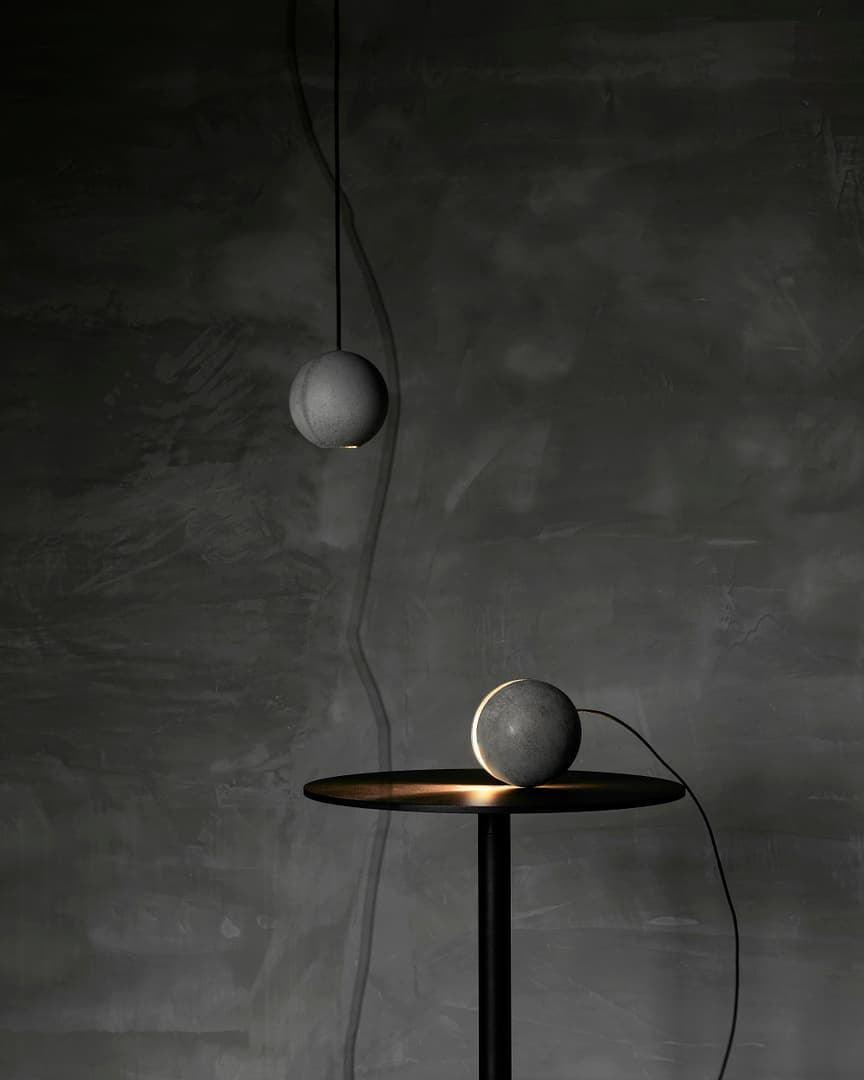 Efirra Concrete Pendant Light-Moonnatur