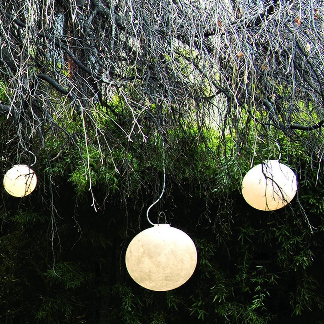 Lathenwren Fibreglass Pendant Light-Moonnatur