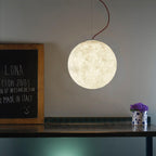 Lathenwren Fibreglass Pendant Light-Moonnatur