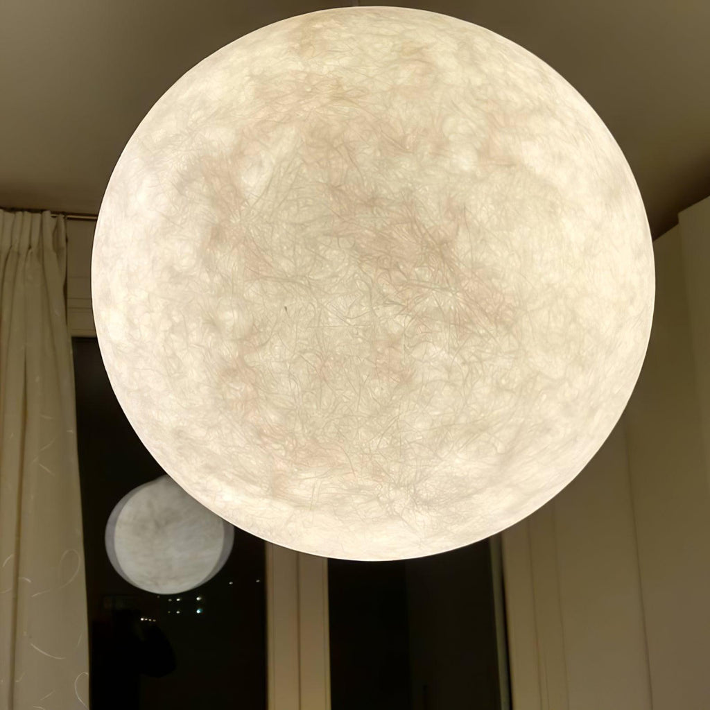 Lathenwren Fibreglass Pendant Light-Moonnatur