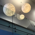 Lathenwren Fibreglass Pendant Light-Moonnatur