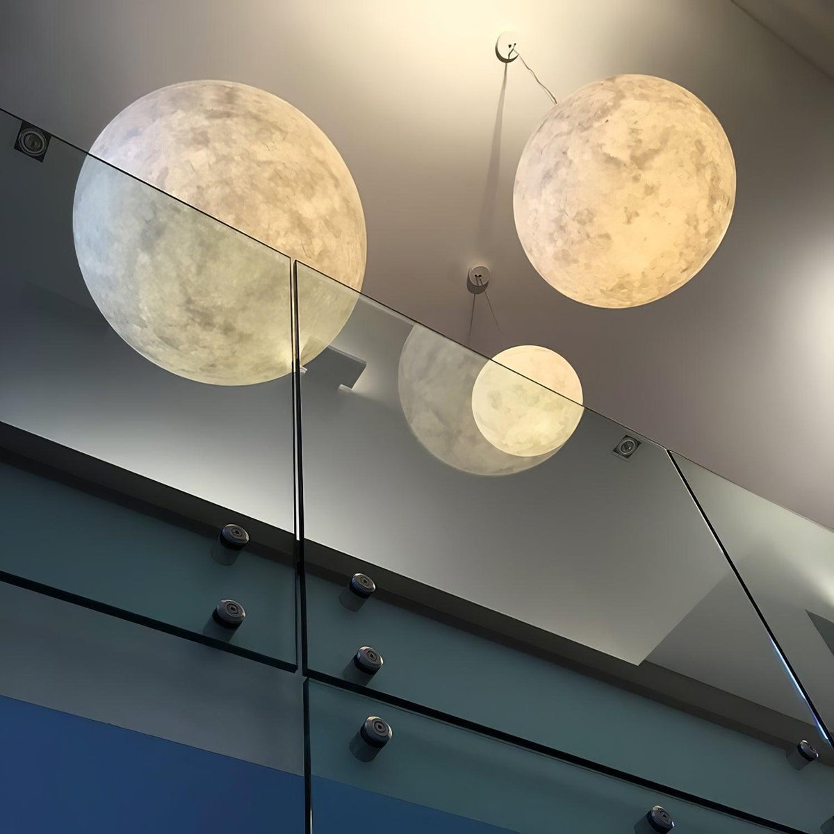 Lathenwren Fibreglass Pendant Light-Moonnatur