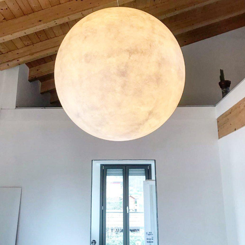 Lathenwren Fibreglass Pendant Light-Moonnatur