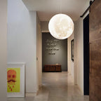 Lathenwren Fibreglass Pendant Light-Moonnatur