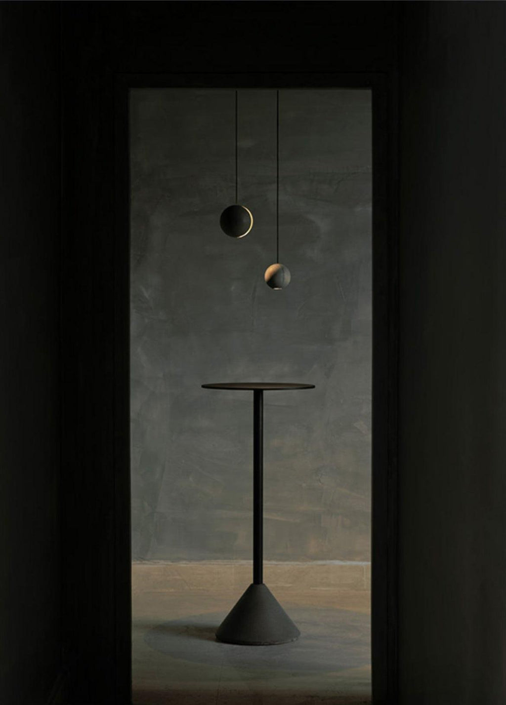 Efirra Concrete Pendant Light-Moonnatur