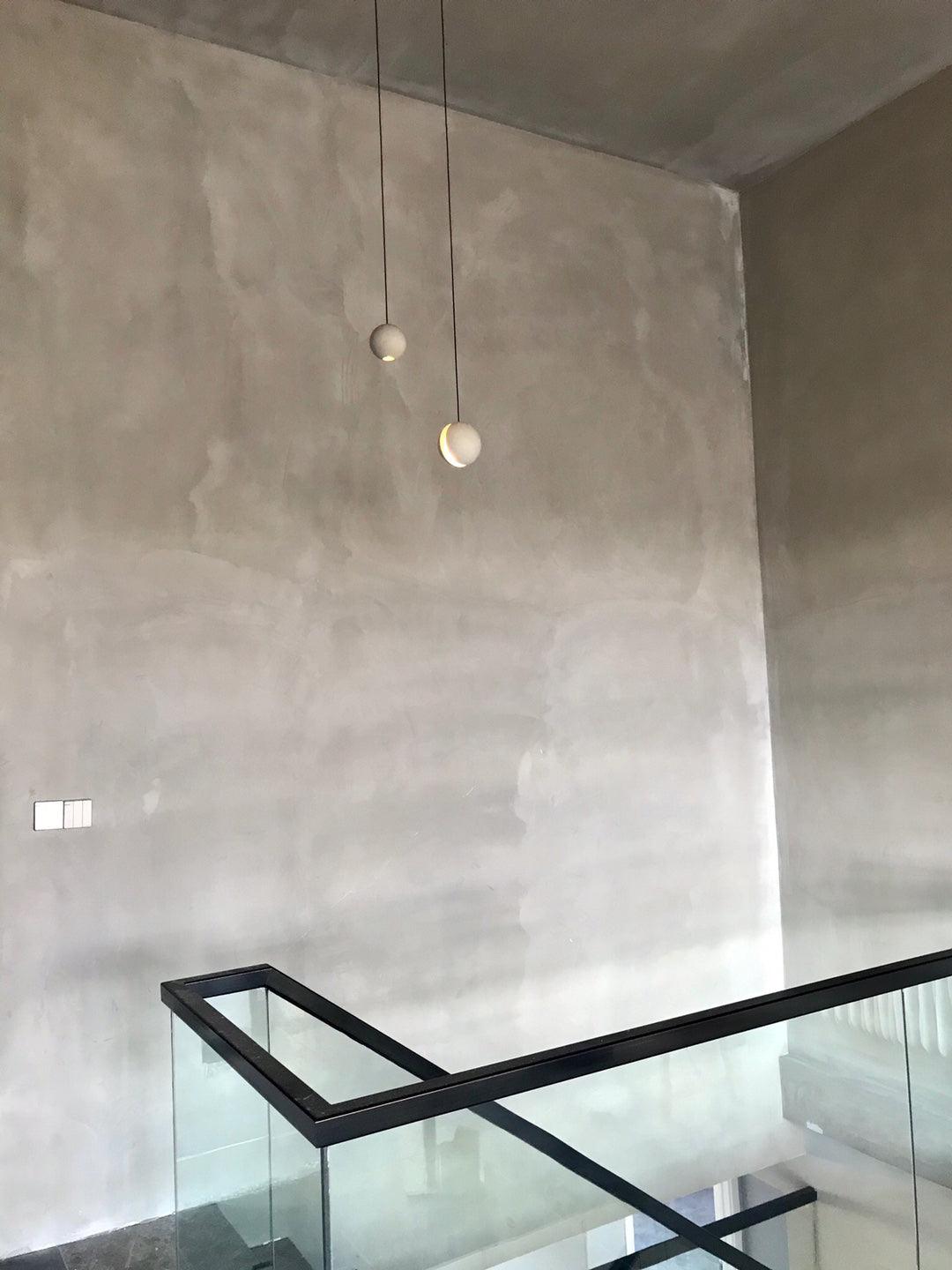 Efirra Concrete Pendant Light-Moonnatur