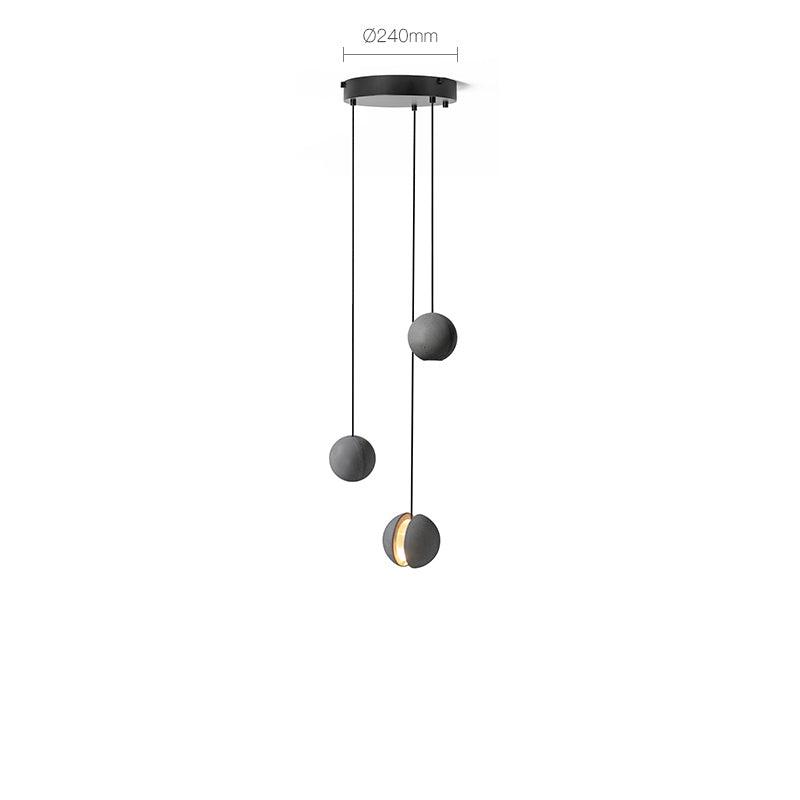 Efirra Concrete Pendant Light-Moonnatur