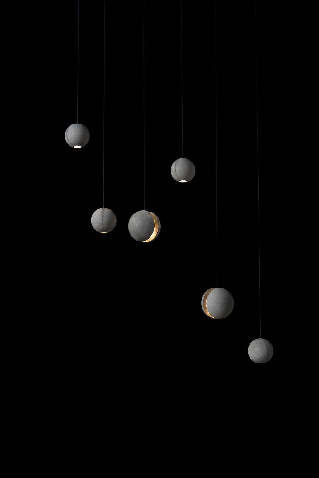 Efirra Concrete Pendant Light-Moonnatur
