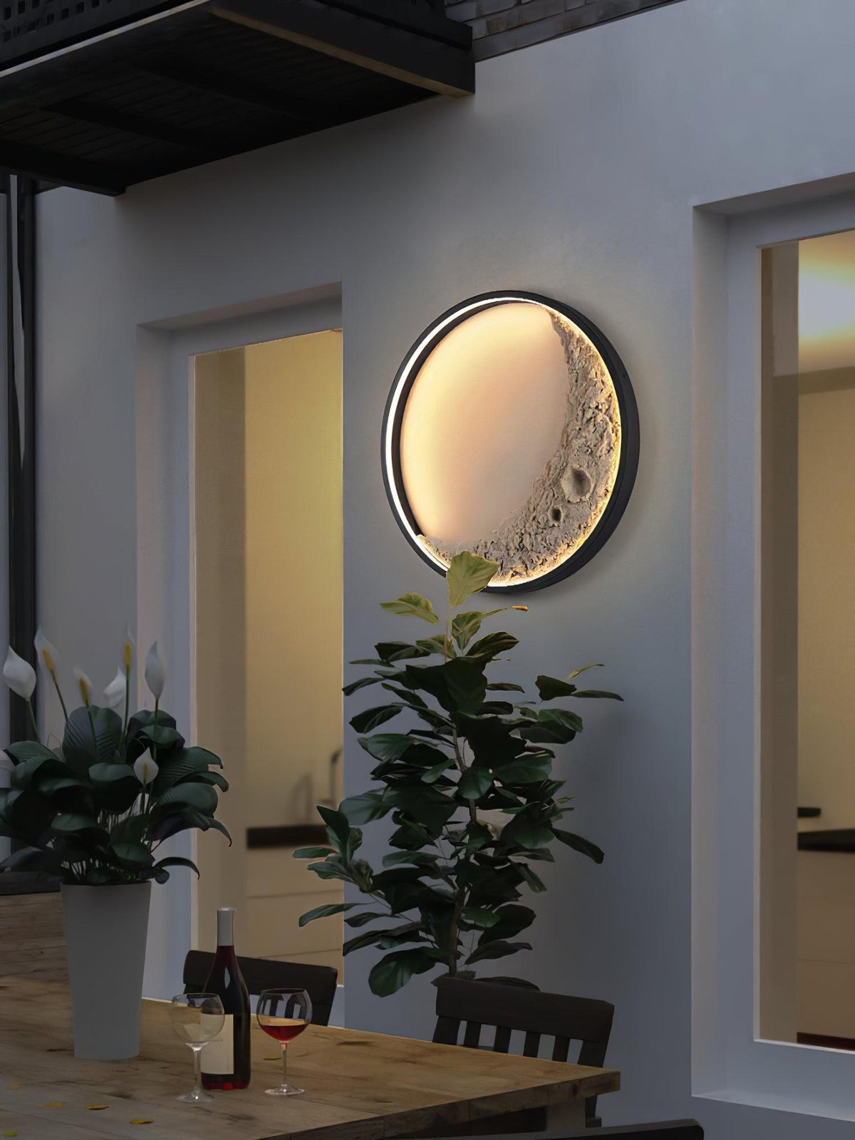 Alwynlyn Resin Wall Light-Moonnatur