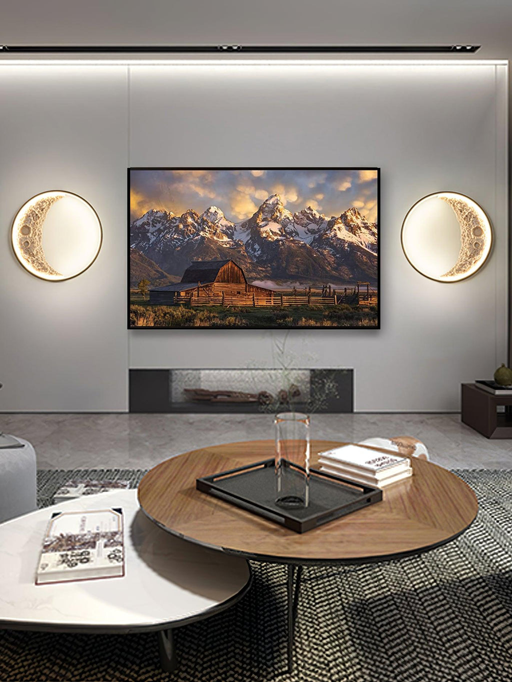 Alwynlyn Resin Wall Light-Moonnatur