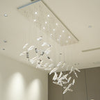 Wrenia Glass Chandelier-Moonnatur