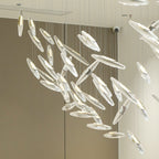 Wrenia Glass Chandelier-Moonnatur