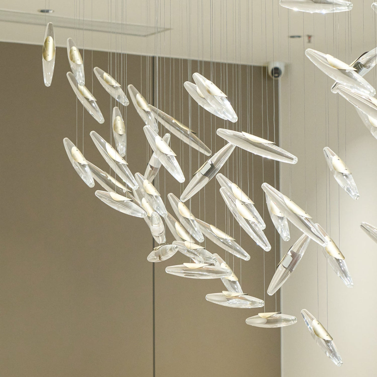 Wrenia Glass Chandelier-Moonnatur