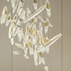 Wrenia Glass Chandelier-Moonnatur