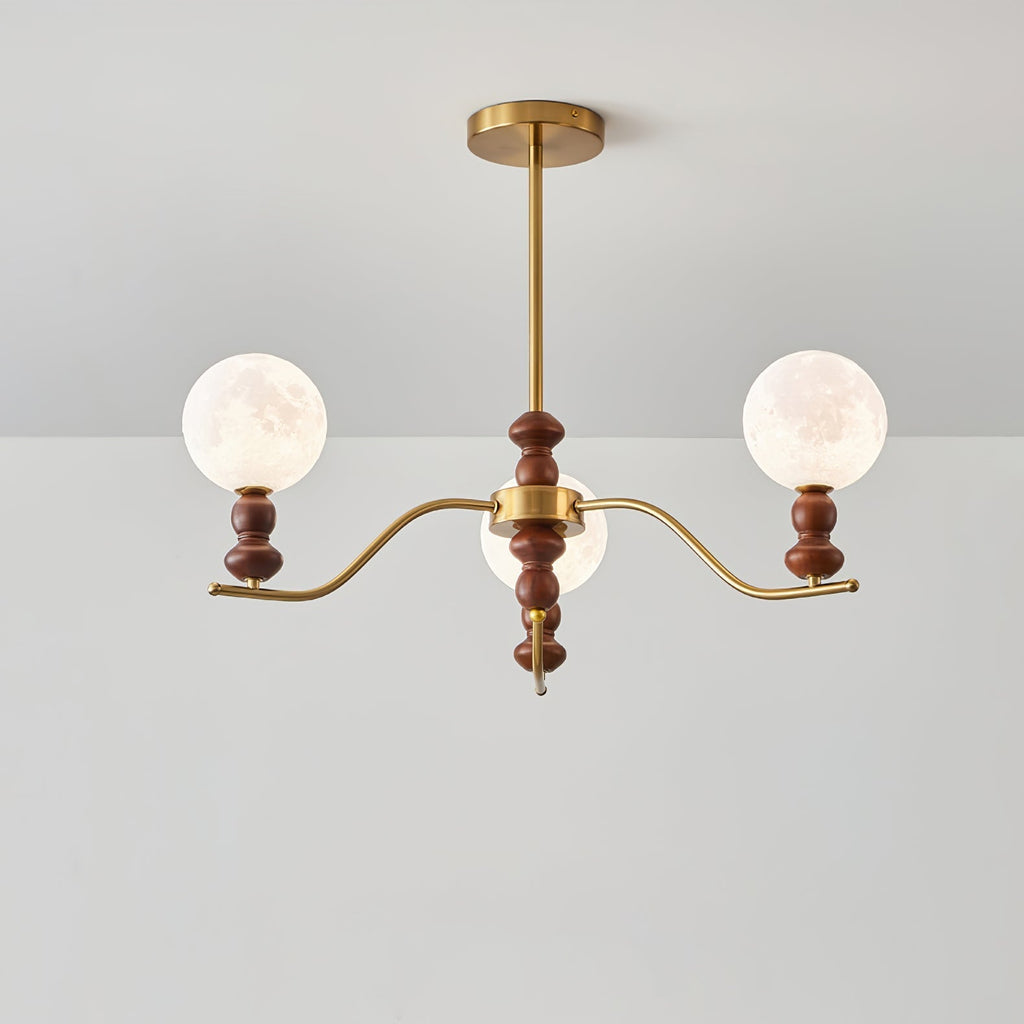 Helrenia Resin Chandelier-Moonnatur
