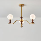 Helrenia Resin Chandelier-Moonnatur