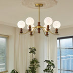 Helrenia Resin Chandelier-Moonnatur
