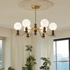 Helrenia Resin Chandelier-Moonnatur