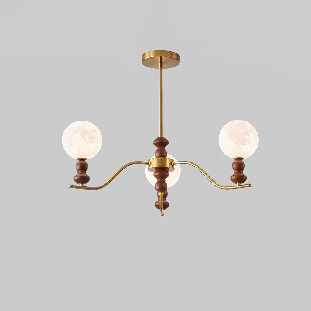 Helrenia Resin Chandelier-Moonnatur