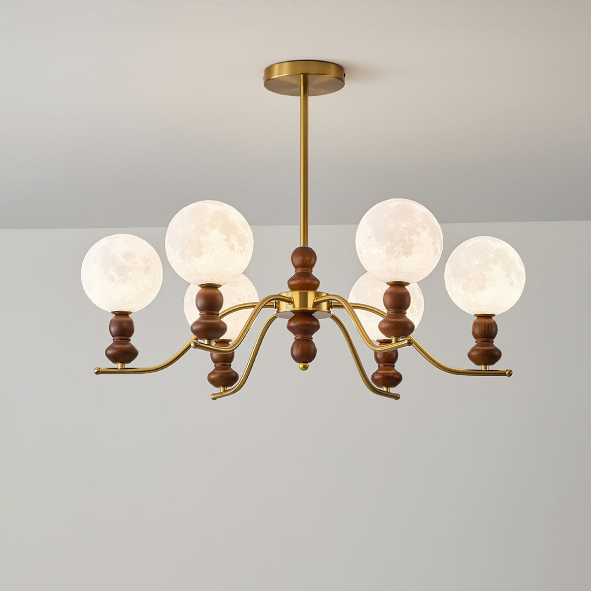 Helrenia Resin Chandelier-Moonnatur