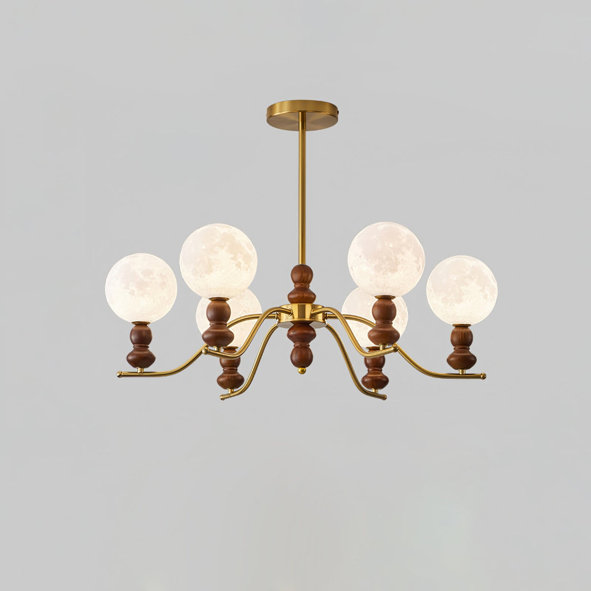 Helrenia Resin Chandelier-Moonnatur