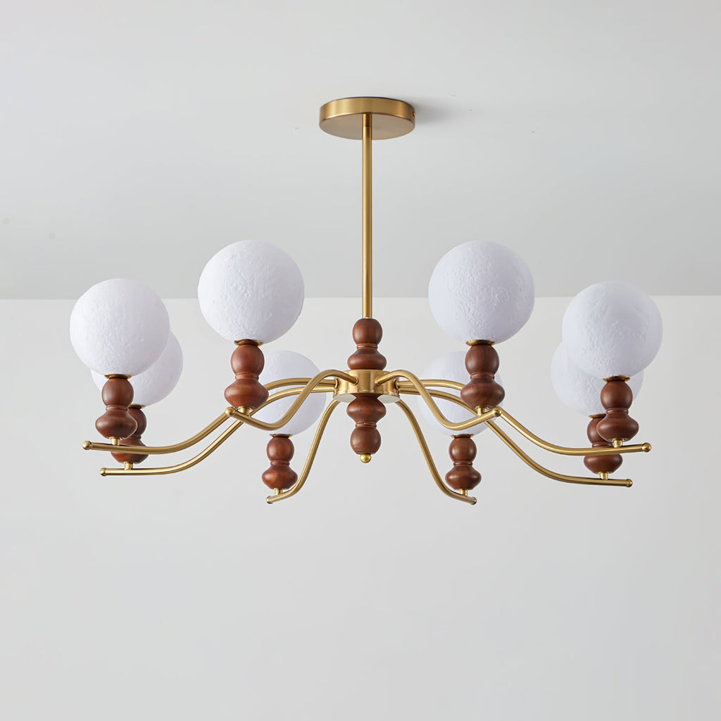 Helrenia Resin Chandelier-Moonnatur