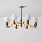 Helrenia Resin Chandelier-Moonnatur