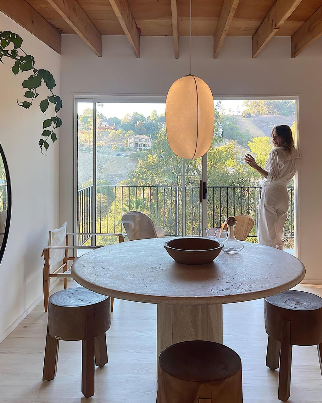 Lorrenash Polymer Pendant Light-Moonnatur