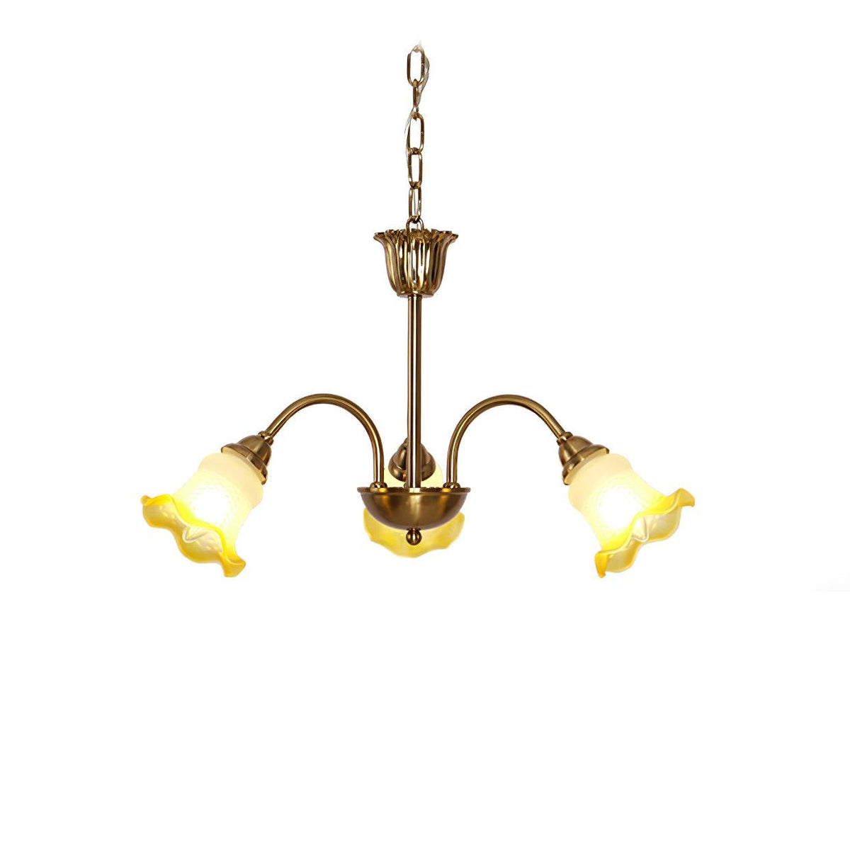 Hadrenaelle Glass Chandelier-Moonnatur