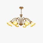 Hadrenaelle Glass Chandelier-Moonnatur