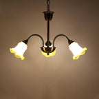 Hadrenaelle Glass Chandelier-Moonnatur
