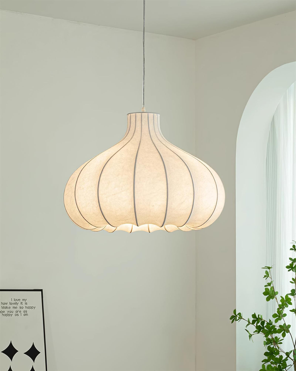 Redreneris Silk Pendant Light-Moonnatur
