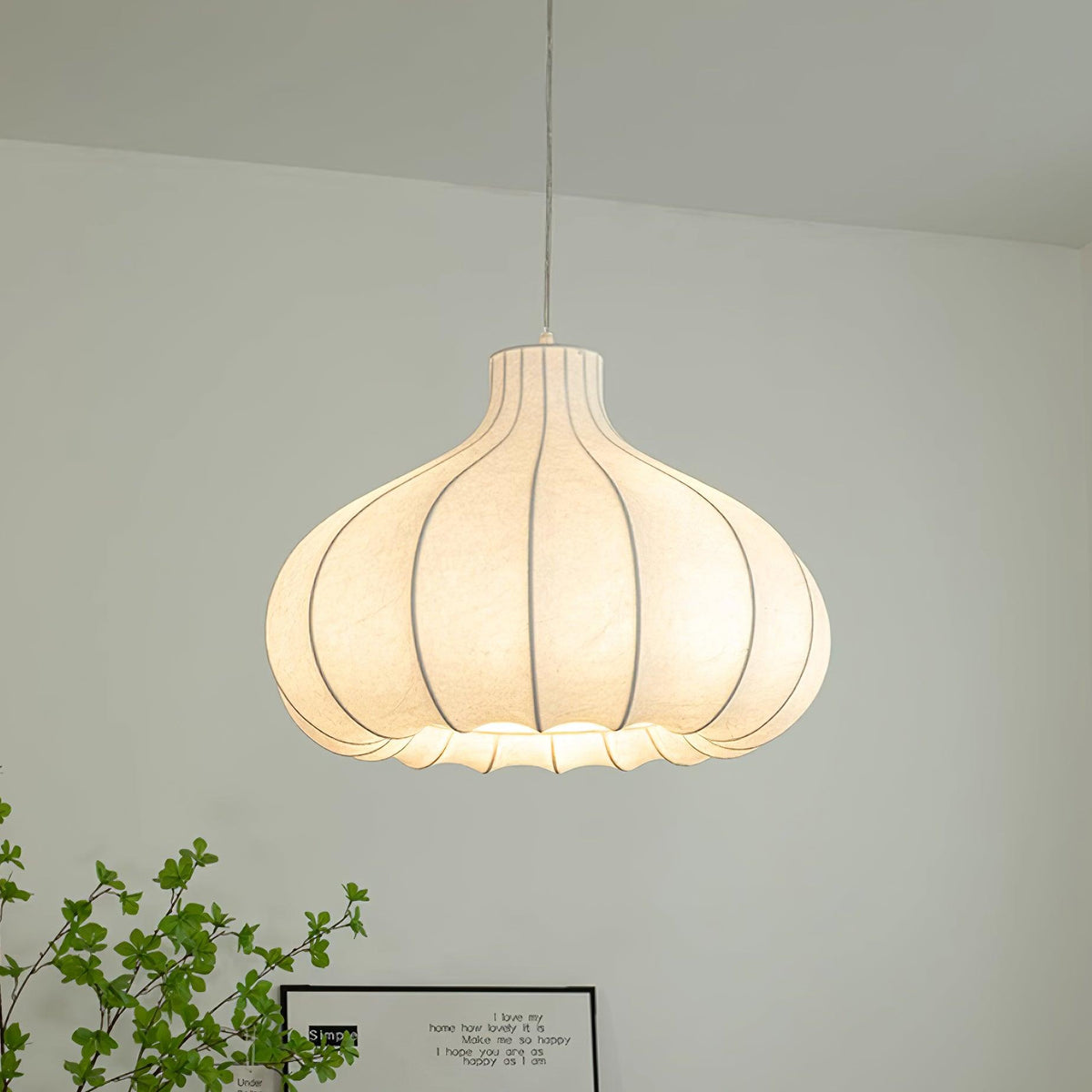 Redreneris Silk Pendant Light-Moonnatur