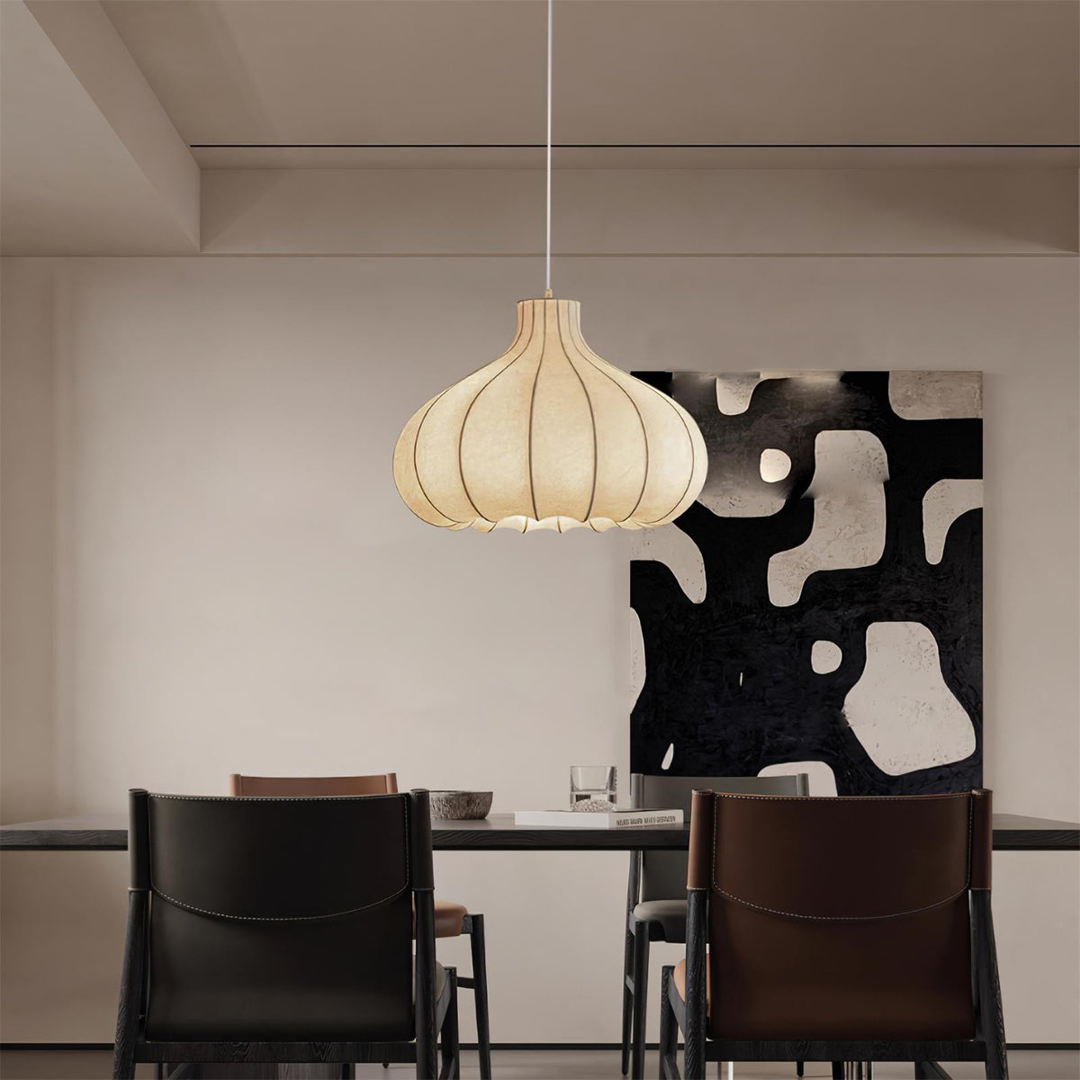 Redreneris Silk Pendant Light-Moonnatur