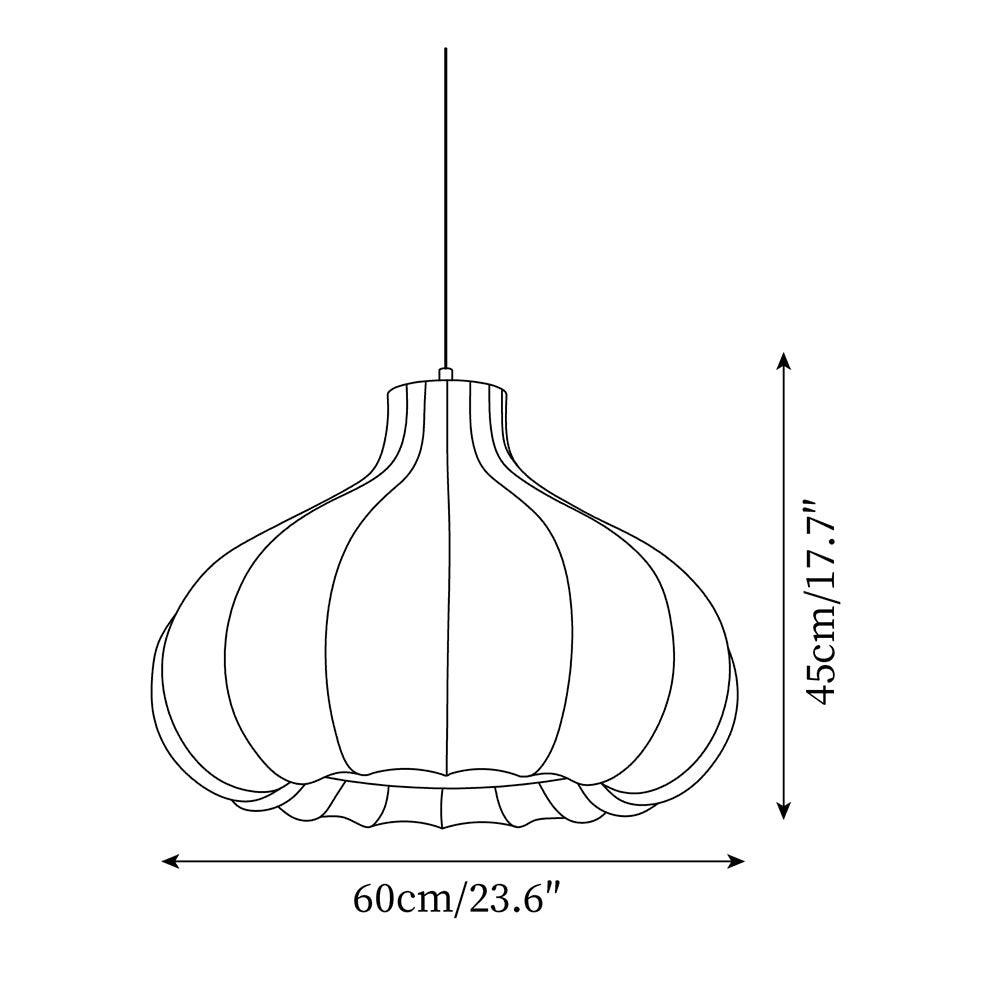 Redreneris Silk Pendant Light-Moonnatur