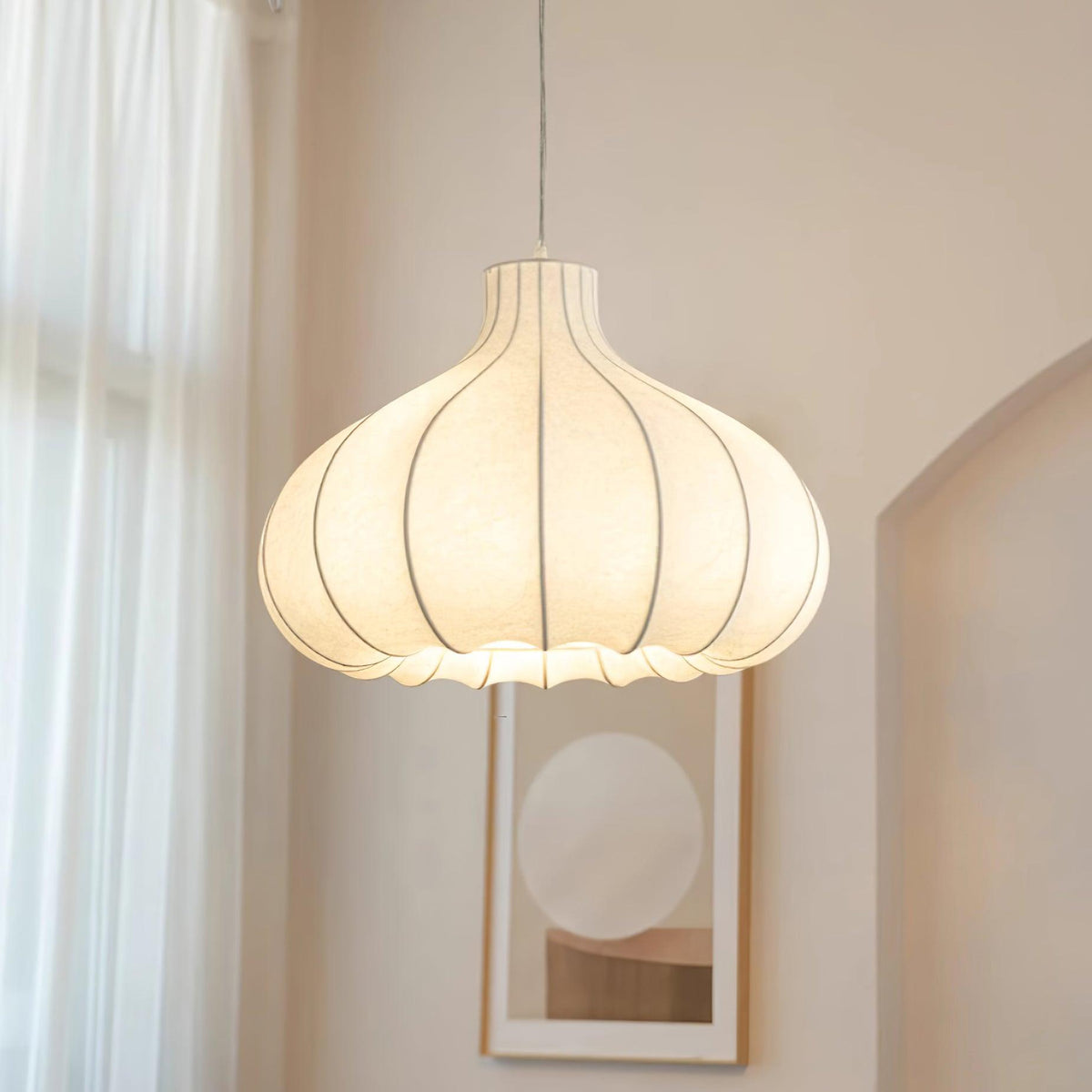 Redreneris Silk Pendant Light-Moonnatur