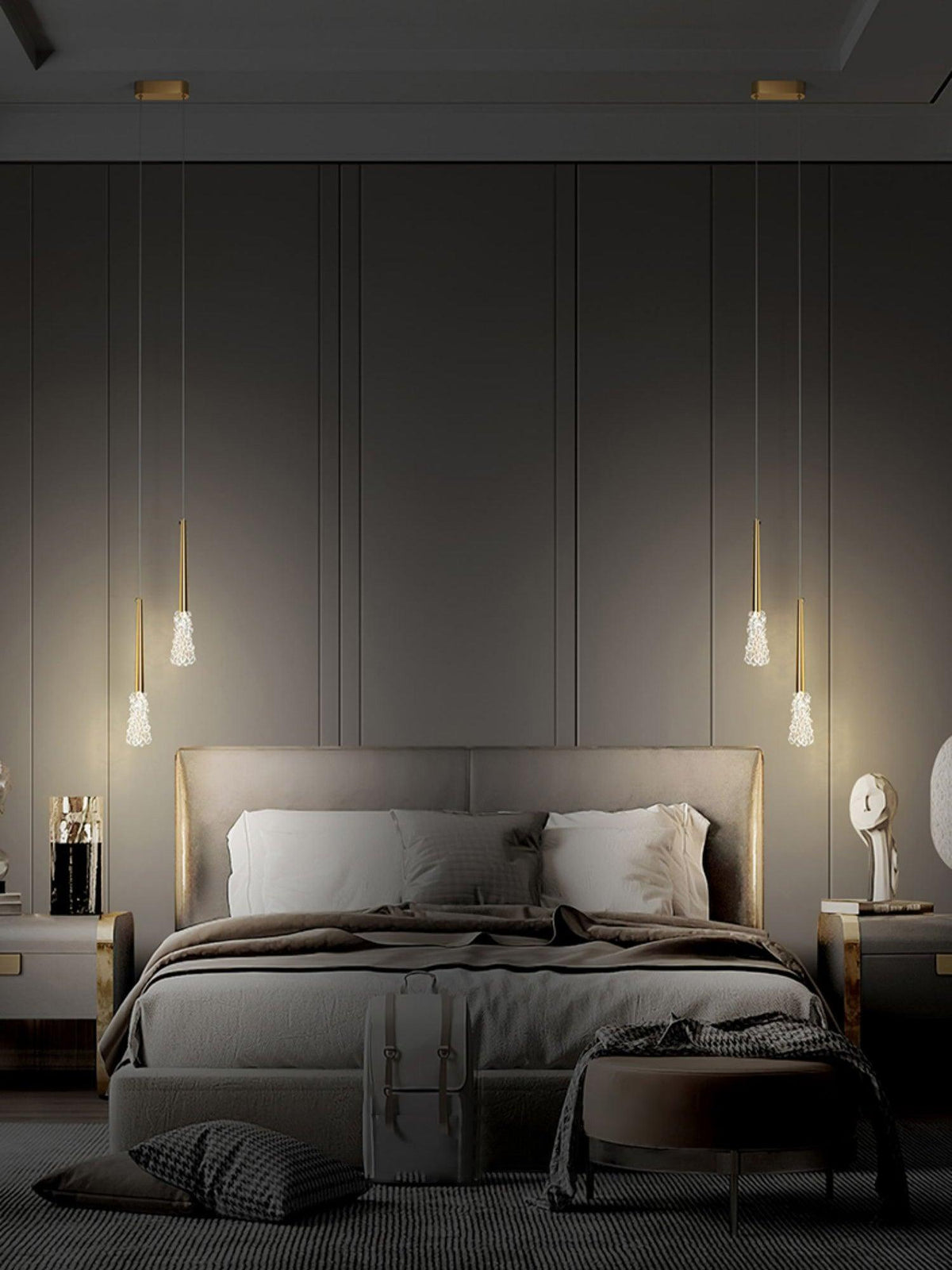 Baldenera Crystal Pendant Light-Moonnatur