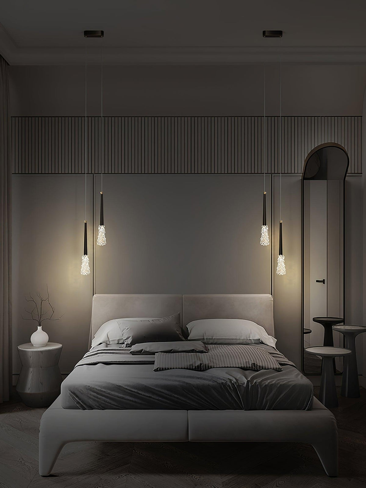 Baldenera Crystal Pendant Light-Moonnatur