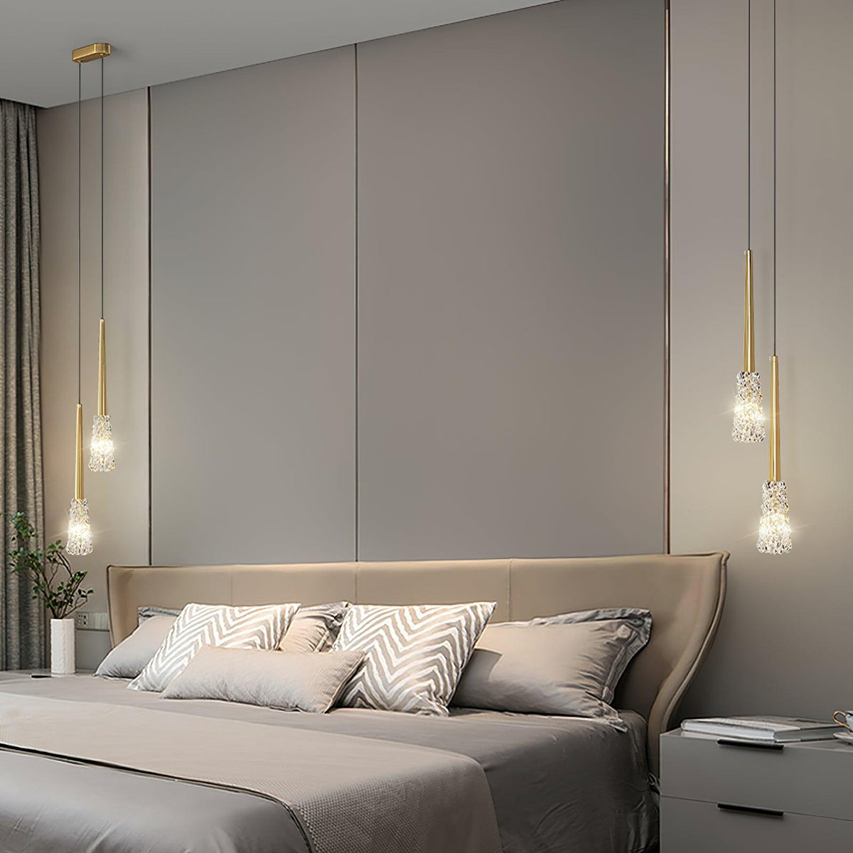 Baldenera Crystal Pendant Light-Moonnatur