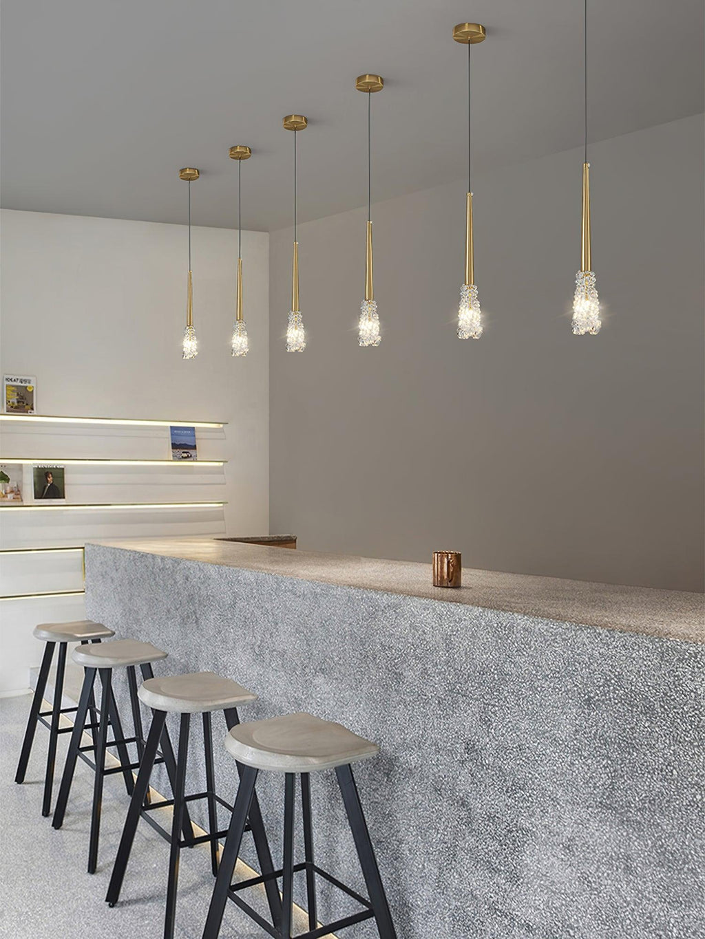 Baldenera Crystal Pendant Light-Moonnatur