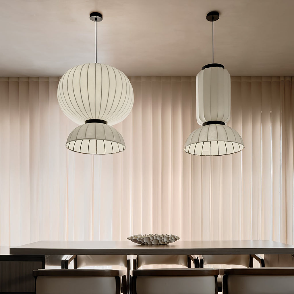 Bellena Silk Pendant Light-Moonnatur