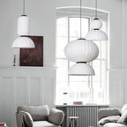 Bellena Silk Pendant Light-Moonnatur