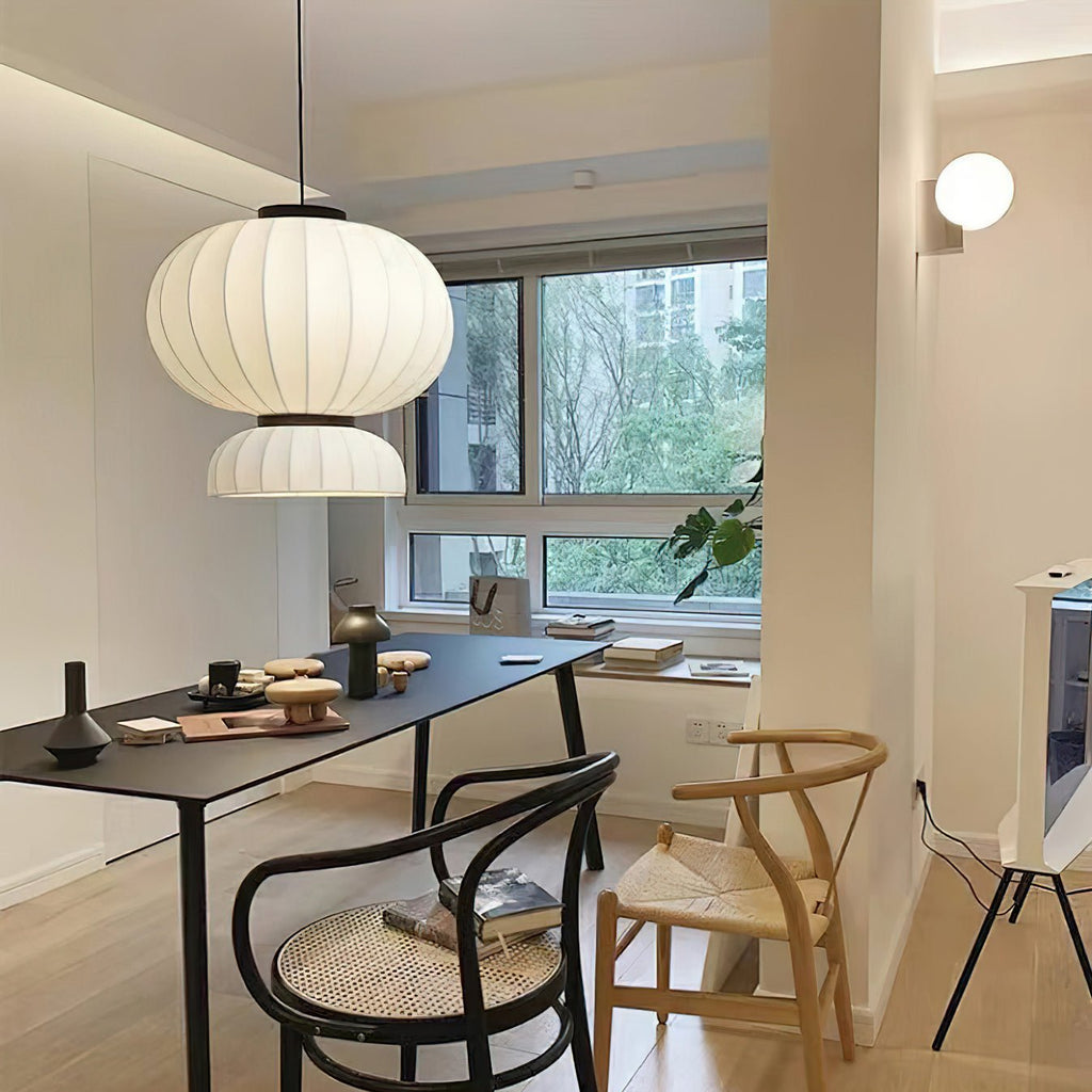 Bellena Silk Pendant Light-Moonnatur