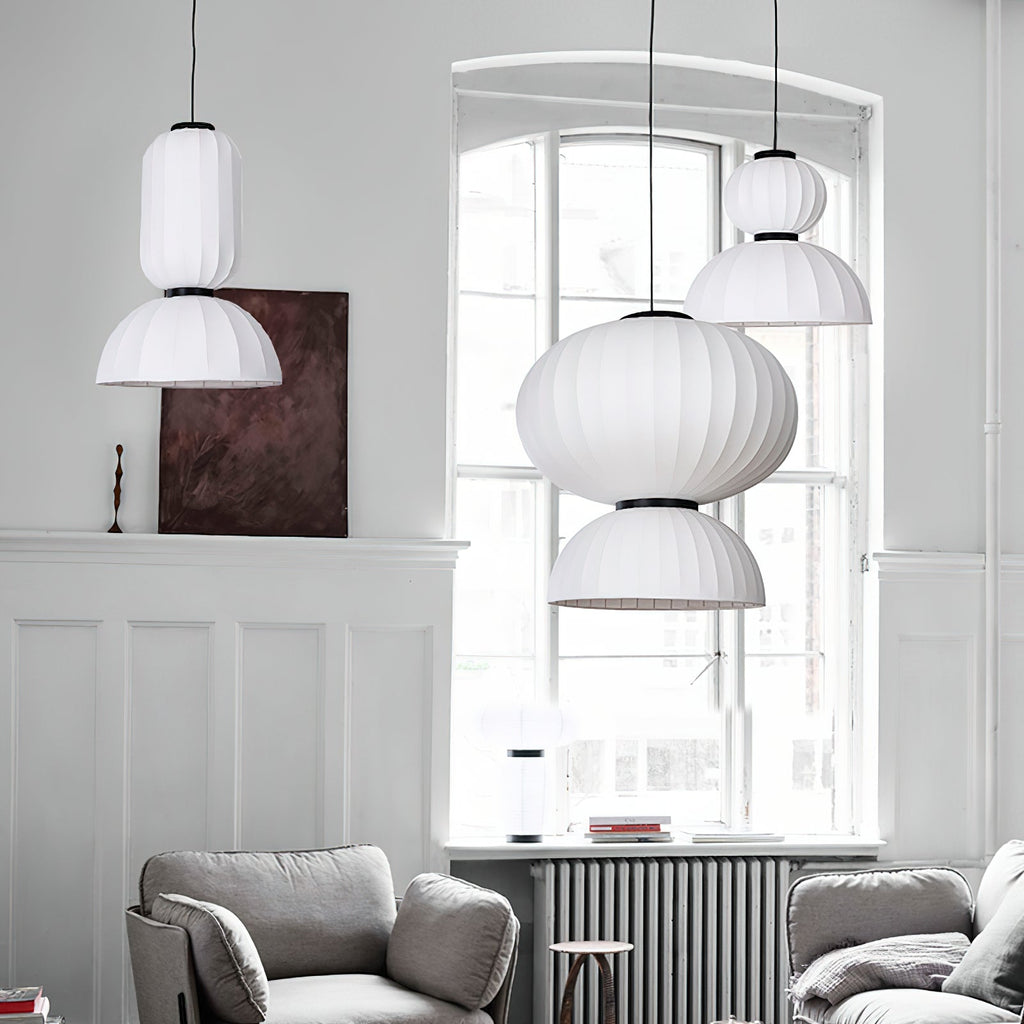 Bellena Silk Pendant Light-Moonnatur