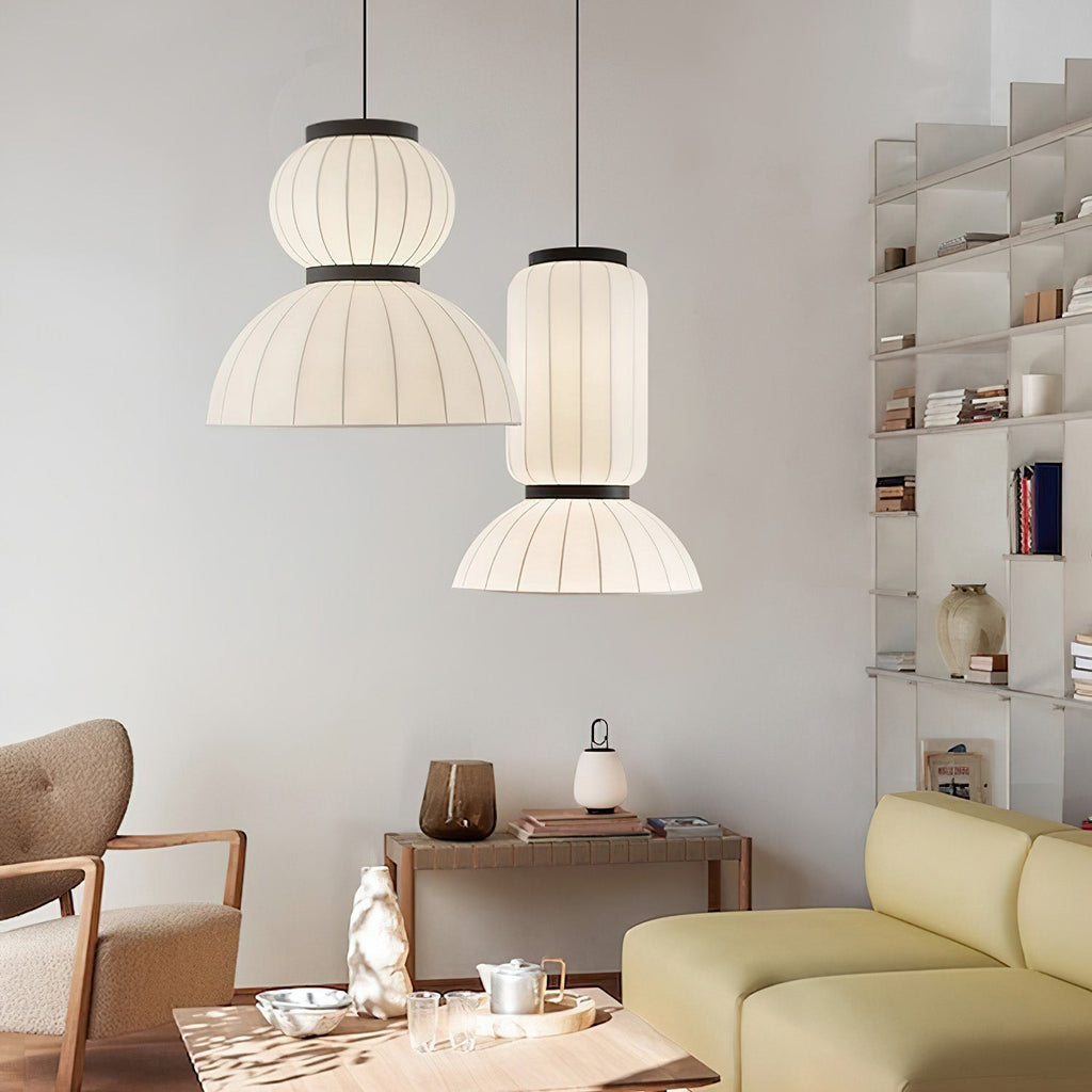 Bellena Silk Pendant Light-Moonnatur