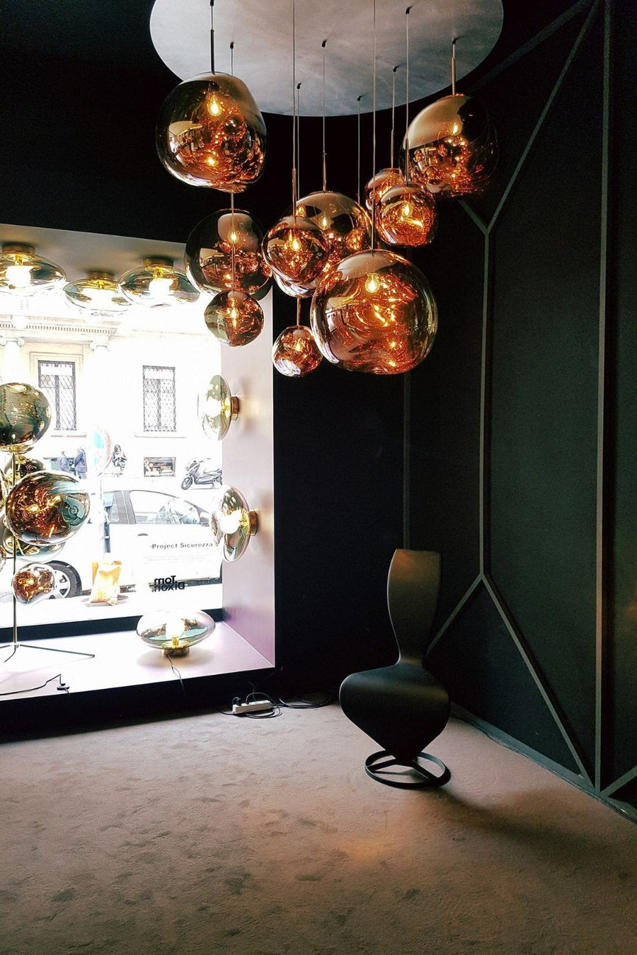 Cedrara Acrylic Pendant Light-Moonnatur
